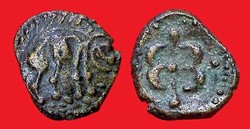 bronze au sanglier et au fleuron