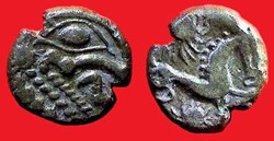statère de bronze à l'astre