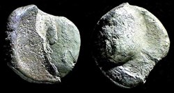 TARUSATES - drachme à la paire de fesses