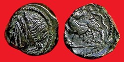 bronze PIXTILOS à la louve et au lézard
