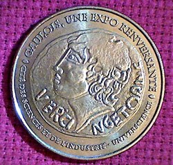 MEDAILLE - exposition GAULOIS