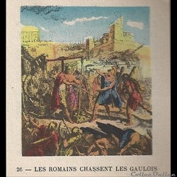 les romains chassent les gaulois