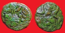 bronze au canard et au triskèle