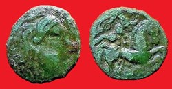 bronze au cheval et au triskèle