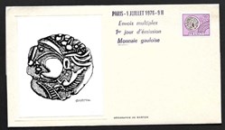 enveloppe - monnaie gauloise