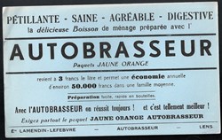 buvard - boisson autobrasseur