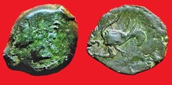 bronze IIPOS à l'échassier