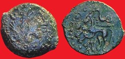bronze au cheval *