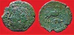 bronze au cheval et au sanglier - d