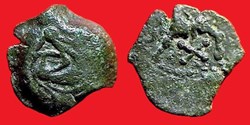 bronze au loup et au pégase au X *