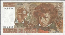 10 francs ( BERLIOZ ) - type 1972
