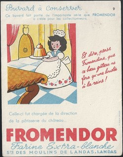 buvard - alimentation FROMENDOR