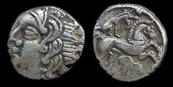 drachme au loup et au cheval