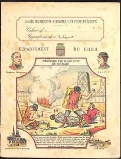 protège cahier - département du CHER