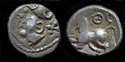denier à la tête casquée - type 1a