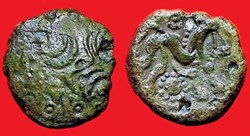 bronze au cheval