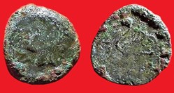 bronze IIPOS à l'échassier