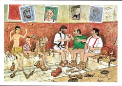 JEAN MARCELLIN - les latrines romaines