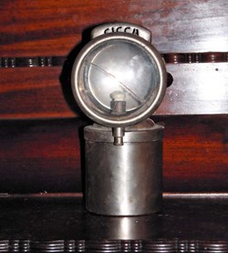 lampe à carbure de vélo