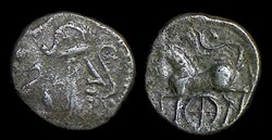 drachme au fleuron et à la rouelle