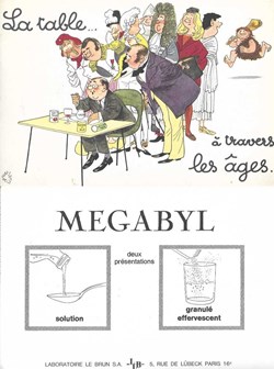 la table à travers les âges - JEAN BELLUS a
