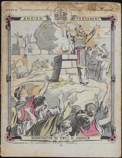 protège cahier - ancien testament