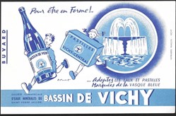 buvard - boisson VICHY