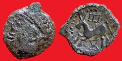 bronze au cheval