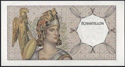 échantillon 100 francs ATHENA