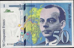 50 francs ( SAINT-EXUPERY ) - type 1992 modifié