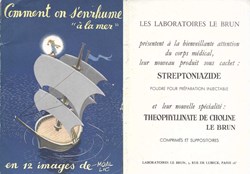 laboratoire LE BRUN 1958 - MOAL LIC a