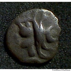 obole de billon " type MANCHIN II "