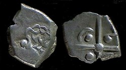 drachme à la tête négroïde