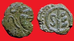 bronze à l'esse et aux chevrons
