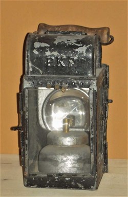 lampe à carbure train