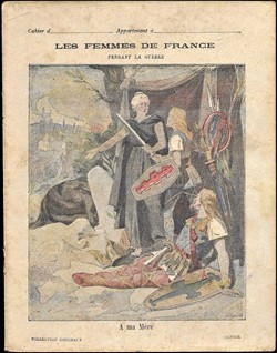 protège cahier - les femmes de FRANCE pendant la guerre