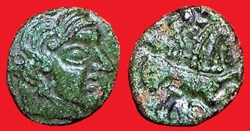 bronze au cheval et au triskèle