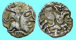 NAMNETES quart de statère à l'hippophore