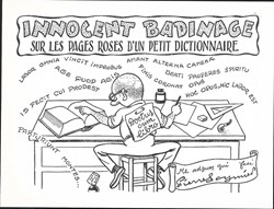 PIERRE SOYMIER innocent badinage - laboratoire MICHEL ROBILLIART