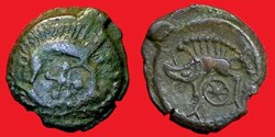 bronze aux sangliers de SAINT ANDREE sur CAILLY - b