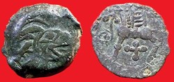 bronze au loup et au pégase à la croix *