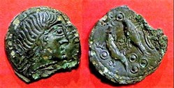 bronze à l'aigle et au lezard (1)