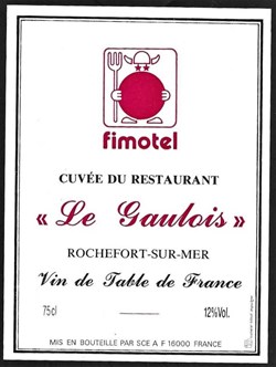 vin - " le gaulois "
