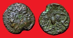 bronze à l'aigle et au serpent