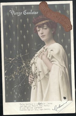 carte postale - gauloise