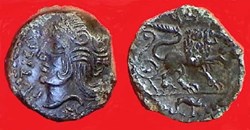 bronze SVTICOS au lion