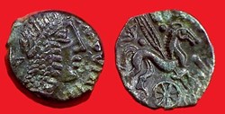 bronze LIXOVIATIS au cheval et à la rouelle