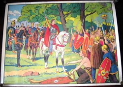 tableau d'école - l'appel de VERCINGETORIX