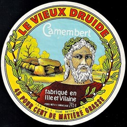 FROMAGE - camembert " le vieux druide "