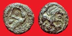 bronze à la tête barbue